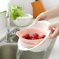 thumbnail image 4 of Colador giratorio 2 en 1 para frutas y arroz. Rosado, 4 of 9