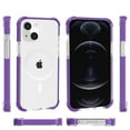 thumbnail image 2 of Mantto Case For iPhone 13 Magnetic [Support Magsafe Charger] Wireless Anti-Scratch Shockproof Clear Four Corner Cushion Durable Anti-Dropping Full Body Protection Cover, Purple, 2 of 9
