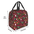 thumbnail image 3 of Sikiie Dinosaur Christmas Lunch Bag for Women & Men Adult Insulated Lunch Box, Food Lunch Containers Lunch Tote Bags for Work, Travel, Outdoor, 3 of 8