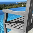 thumbnail image 2 of DVG Renaissance Outdoor Dining Chair - Acacia Wood - Has Arms - Gray, 2 of 4