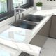 thumbnail image 5 of 1pc Marble Wallpaper, Waterproof Oil-proof Heat Resistant Peel And Stick Contact Paper, Granite Countertop Paper, Kitchen Bathroom Backdrop Table Desk Wall Desk Appliance Furniture Sticker, Renovatio, 5 of 5