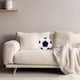 thumbnail image 2 of BRIGHTFUFU Cojín redondo de fútbol de peluche, cojín de sofá flexible, 2 of 7