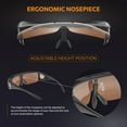 thumbnail image 2 of Polarized Sunglasses Fit Over Prescription Glasses for Men Women Flip Up Shield Lens Driving Shades, 2 of 7