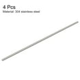 thumbnail image 2 of Uxcell M5 x 250mm 304 Stainless Steel Fully Threaded Rod Right Hand Threads 4 Pack, 2 of 4