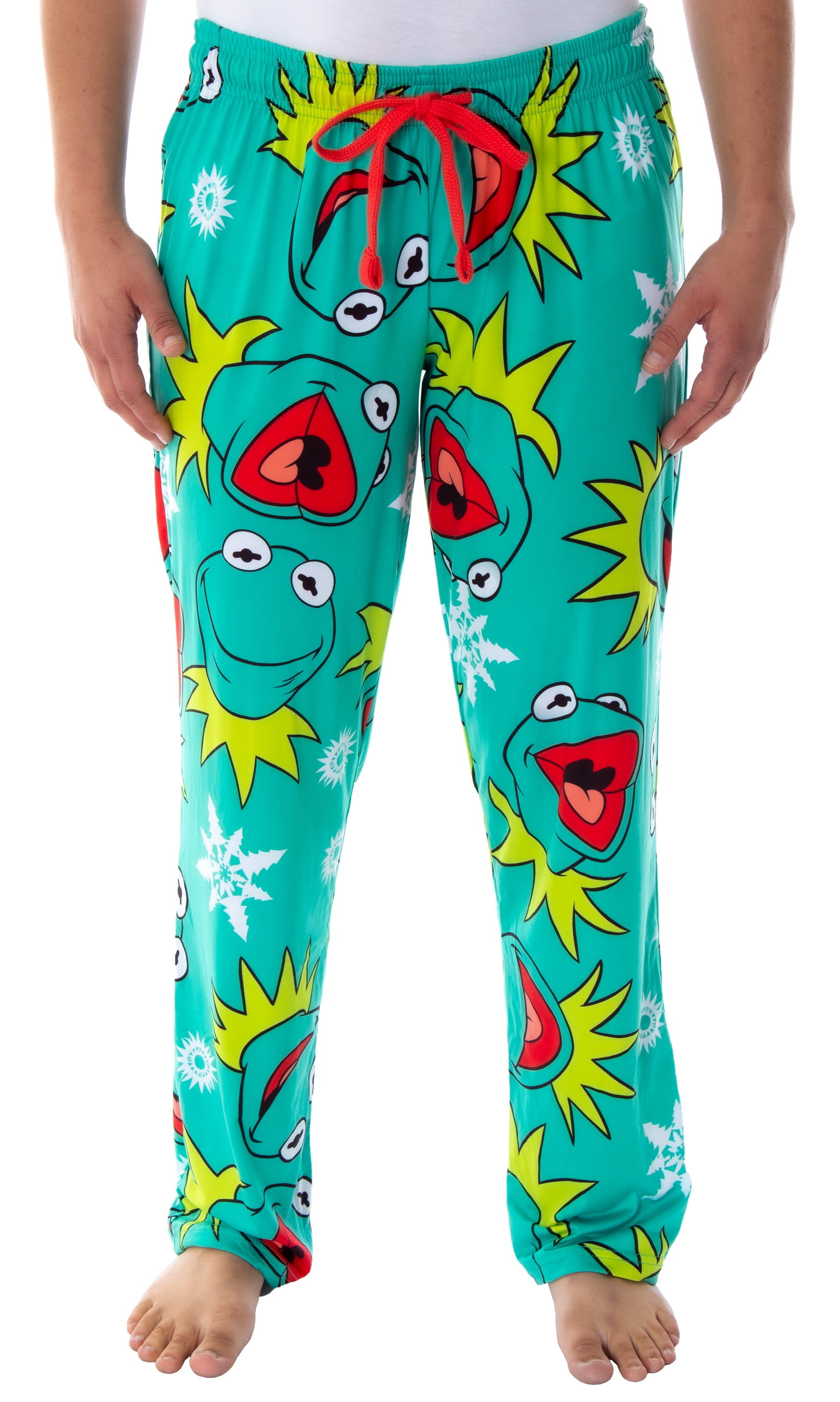 Disney Adult The Muppets Character All Over Print Sleep Pants Pajamas