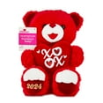 Valentine's Day Red Sweetheart Teddy Bear Plush Toy, 11", by Way To