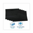 thumbnail image 3 of Linear Low Density Industrial Can Liners, 60 gal, 1.7 mil, 38" x 58", Black, Flat Pack, 100/Carton | Bundle of 2, 3 of 7