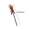 thumbnail image 6 of Stijggn Witch's Broom Halloween Decor Tall Animated Floating Witch's Broom –Haunted Dancing Broom for Indoor & Outdoor Porch Halloween Party Decorations, 6 of 6