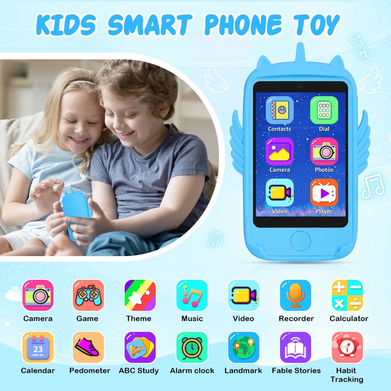 Amazon.com: Baby Cell Phone Toy 12-18 Months,Pretend Phones Toys for 1 2  Year Old Boy & Girl Best Birthday Gifts, Musical Toy for Toddlers 1-3,Kids  Educational Call & Chat Learning Play Phone