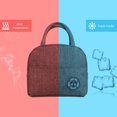 thumbnail image 2 of Bolsa de almuerzo con aislamiento Bolsas frescas más frescas impermeable MABOTO Negro, 2 of 7