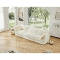 thumbnail image 4 of 120" Comfy Corduroy Sofa Couch for Living Room,Modern Deep Seat,Removable Cover,for Apt. 3 Seater, 4 of 6