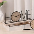 thumbnail image 4 of Horloge de Bureau, Horloge à Tablette Décorative pour Salon Version LOVE, Version Maison, 4 of 7