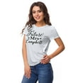 thumbnail image 2 of Inkdotpot Personalized Womens Tshirt Top Future Mrs WeddingAnnouncement Shirt-Z5, 2 of 8