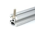 thumbnail image 3 of 20 PCS Metric M5 x 16mm T-Slot Drop-in Stud Sliding Screw Bolt for 2020 Series 6mm T-Slot Aluminum Profile Carbon Steel Hammer Head Bolt T Shape Screws, 3 of 5
