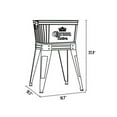 thumbnail image 5 of Leigh Country 34 in MC 47940 Corona Extra Galvanized Beverage Tub with Stand, 5 of 8