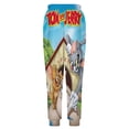 thumbnail image 5 of Tom And Jerry Men's Athletic Joggers Stretch Sweatpants Running Workout Gym Track Golf Pants for Men, 5 of 7