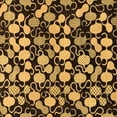 thumbnail image 1 of Ahgly Company Indoor Square Abstract Brown Modern Area Rugs, 7' Square, 1 of 4