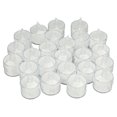 thumbnail image 1 of 24pcs Flameless LED Tea Light Simulation Flame Romantic Ambiance Battery Powered Tea Lights Fake Tealight Candles, 1 of 10