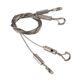 thumbnail image 4 of Adjustable Picture Hanging Wire Heavy Duty Supports - 4 Pack Hanging Hardware, 2M X1.5mm Stainless Steel Wire Rope, 4 of 10