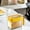 Yellow, variant on Seasoning Box Set, Kitchen Household Seasoning Jars With Lids Featuring Four Acrylic Sealed Bottles and Integrated Spoons for Organized Spice Storage, Durable and Easy To Clean Containers Blahzhy