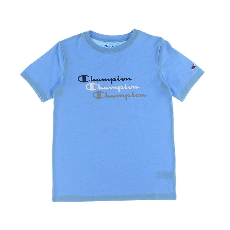Champion Triple Script T-Shirt and Shorts Boys Clothing Set Size L 