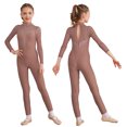 thumbnail image 3 of Jersey de Ballet para patinaje artístico para niñas, mono brillante con diamantes de imitación, traje de actuación de danza y gimnasia rítmica, 3 of 5