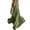 Green, variant on Womens Halter Sleeveless Casual Long Dress, Summer Pleated Waist Maxi Sundress, Elegant Flowy Swing Beach Dress for Party