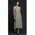 thumbnail image 4 of Bimba Oiseau Causal Long Dos Nu Licol Robe de Plage Imprimée-Petite, 4 of 6