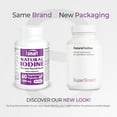 thumbnail image 5 of SuperSmart - Natural Iodine 1000mg per Day (Patented & High Strength) - Pure Sea Kelp Iodine Supplement - 650ppm of Iodine | Non-GMO & Gluten Free - 60 Vegetarian Capsules, 5 of 9