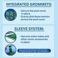 thumbnail image 3 of Swimline Hydrotools Supreme Guard Winter Pool Cover for 25x45 Ft Inground Rectangle Pools, 3 of 7