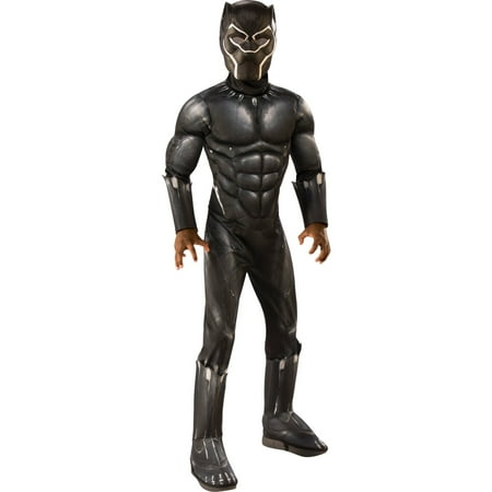 Marvel Black Panther Child Deluxe Boys Halloween (Best Halloween Costumes 2 Year Old Boy)