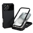 thumbnail image 2 of Dteck Case for iPhone 16 Pro,Shockproof Rubber + PC Case Compatible with MagSafe Built-in Camera Lens Protector Cover for iPhone 16 Pro,Black, 2 of 5