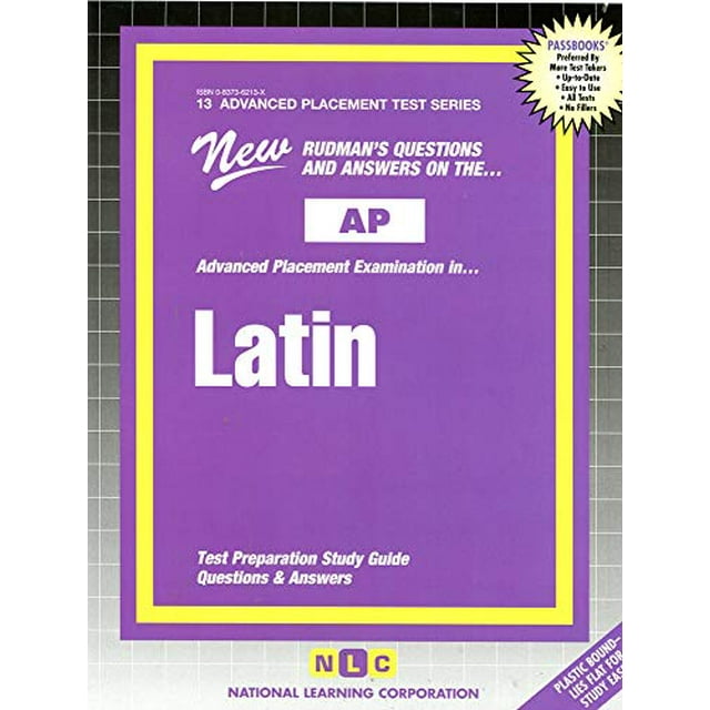 LATIN (Vergil) (Advanced Placement Test Series) (Passbooks) (ADVANCED PLACEMENT TEST SERIES (AP))