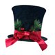 thumbnail image 2 of Adorno de escritorio con forma de sombrero para la punta del de Navidad, decoración navideña de con lazo para cafetería, , an, 2 of 7