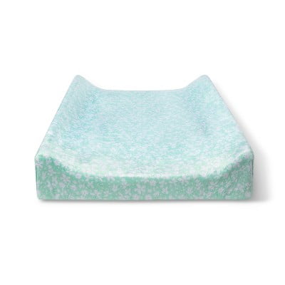 Changing Pad Cover Mint Ditsy - Cloud Island? Blue