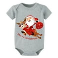thumbnail image 7 of Santa Jumping Deer Merry Christmas Family Matching Pajama Short Set(7-8Y,Kid), 7 of 7