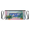 thumbnail image 7 of Yayeee Waist Apron with Pockets for Cooking Waterproof Half Server Aprons, Boat Seaside, 7 of 7