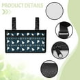 thumbnail image 5 of Jiueut Christmas Tree Wheelchair Side Bags for the Armrest Electric Wheelchair Bags to Hang on Side for Seniors Wheelchair Storage Bag Wheelchair Pouch Back Pocket, 5 of 7