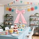 thumbnail image 4 of Lazo para la habitación Cinta de raso Decoración de cumpleaños Para colgar en la pared Para bailarina Solo quiero uno, 4 of 4