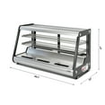 thumbnail image 5 of 48 in. Countertop Bakery Display Refrigerator in Stainless Steel, 7 cu. ft. (CDC-7C-SS), 5 of 11