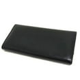 thumbnail image 3 of Pre-Owned Salvatore Ferragamo Vara Ribbon Flap Wallet, Size 22, C127, Black Leather, Women's, 3 of 6
