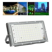 Spptty 100W LED Flood Light Super Bright 10000 Luminous 120° Beam Angle Flood Light Cool White IP65 Waterproof Light 85‑265V,LED Flood Light,LED Outdoor Lights