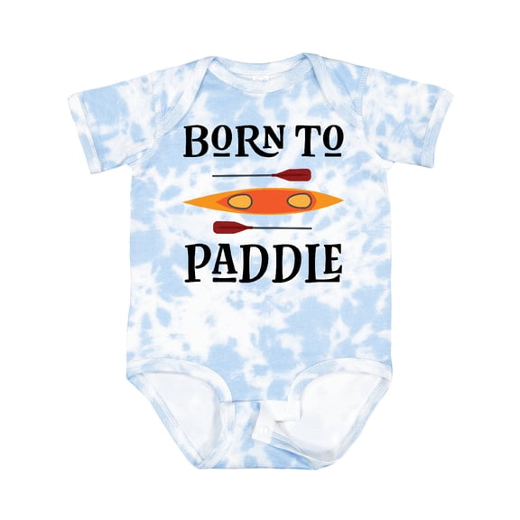 Inktastic Kayaking Born to Paddle Kayak Boys or Girls Baby Bodysuit