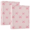 3 Ring Binder with Flattened Metal Clip 1.5