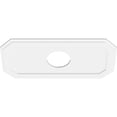 thumbnail image 2 of 34"W x 17"H x 7"ID x 11 3/4"C x 1"P Emerald Architectural Grade PVC Contemporary Ceiling Medallion, 2 of 11