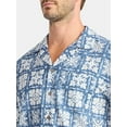 thumbnail image 4 of George Men's and Big Men's Holiday Camp Shirt, Sizes S-3XL, 4 of 5
