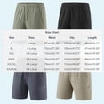 thumbnail image 4 of Vetsdori Mens Dry Fit Shorts Workout Short Pants Athletic Shorts Pocket,Casual Summer Sports Hombre Shorts for Men Breathable,Size XXXXL, 4 of 8