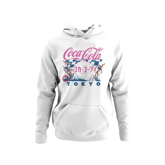 Officially Licensed Coca Cola Tokyo Sakura Graphic Design Men's Hoodie