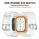 thumbnail image 5 of Correa de Silicona Transparente para Apple Watch Serie 10, 42/46mm, 5 of 5
