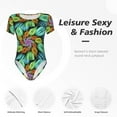 thumbnail image 4 of Zufioo Hippie Style Women's Shapewear Bodysuits, Slimming Fit Body Suit,One Piece Bodysuit,Body Shaper,Easy To Put On and Take Off -Medium, 4 of 7